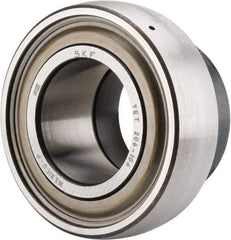SKF - 1-1/4" ID x 2.4409" OD, 3,380 Lb Dynamic Capacity, Insert Bearing Insert Bearing - 0.7087" Race Width, 2,520 Lb Static Capacity - Eagle Tool & Supply