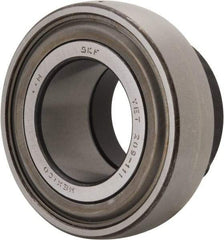 SKF - 1-11/16" ID x 3.3465" OD, 5,740 Lb Dynamic Capacity, Insert Bearing Insert Bearing - 0.8661" Race Width, 4,860 Lb Static Capacity - Eagle Tool & Supply
