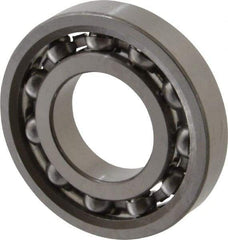SKF - 20mm Bore Diam, 42mm OD, Open Deep Groove Radial Ball Bearing - 8mm Wide, 1 Row, Round Bore, 910 Lb Static Capacity, 1,550 Lb Dynamic Capacity - Eagle Tool & Supply