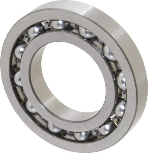 SKF - 30mm Bore Diam, 55mm OD, Open Deep Groove Radial Ball Bearing - 9mm Wide, 1 Row, Round Bore, 1,650 Lb Static Capacity, 2,520 Lb Dynamic Capacity - Eagle Tool & Supply