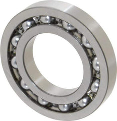 SKF - 30mm Bore Diam, 55mm OD, Open Deep Groove Radial Ball Bearing - 9mm Wide, 1 Row, Round Bore, 1,650 Lb Static Capacity, 2,520 Lb Dynamic Capacity - Eagle Tool & Supply