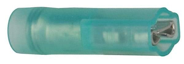 3M - 16 to 14 AWG, Nylon, Fully Insulated, Female Wire Disconnect - 3/16 Inch Wide Tab, Blue, RoHS 2011/65/EU Compliant - Eagle Tool & Supply