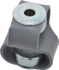 Huco - 5/16" Max Bore Diam, Flexible Flex P Double Loop Coupling - 48mm OD, Polyurethane - Eagle Tool & Supply