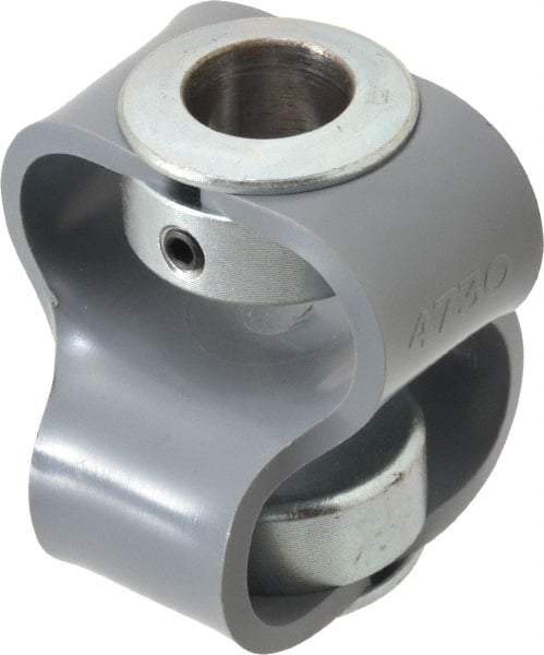 Huco - 5/8" Max Bore Diam, Flexible Flex P Double Loop Coupling - 54mm OD, Polyurethane - Eagle Tool & Supply