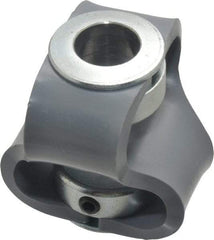Huco - 5/8" Max Bore Diam, Flexible Flex P Double Loop Coupling - 56mm OD, Polyurethane - Eagle Tool & Supply