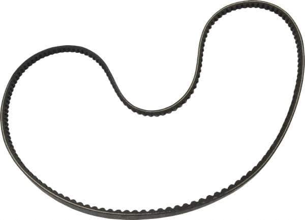 Continental ContiTech - Section BX, 73" Outside Length, V-Belt - Fiber Reinforced Vytracord, Torque-Flex, No. BX70 - Eagle Tool & Supply