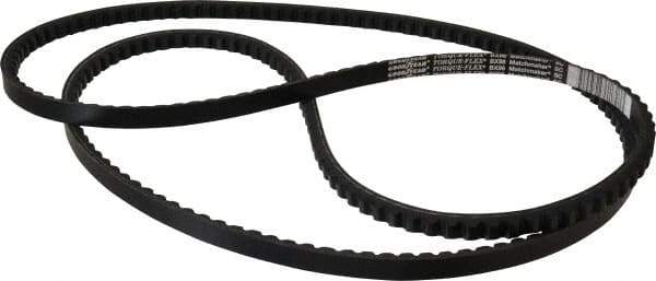 Continental ContiTech - Section BX, 99" Outside Length, V-Belt - Fiber Reinforced Vytracord, Torque-Flex, No. BX96 - Eagle Tool & Supply
