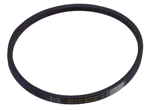 Continental ContiTech - Section B, 317" Outside Length, V-Belt - Wingprene Rubber-Impregnated Fabric, HY-T Matchmaker, No. B315 - Eagle Tool & Supply