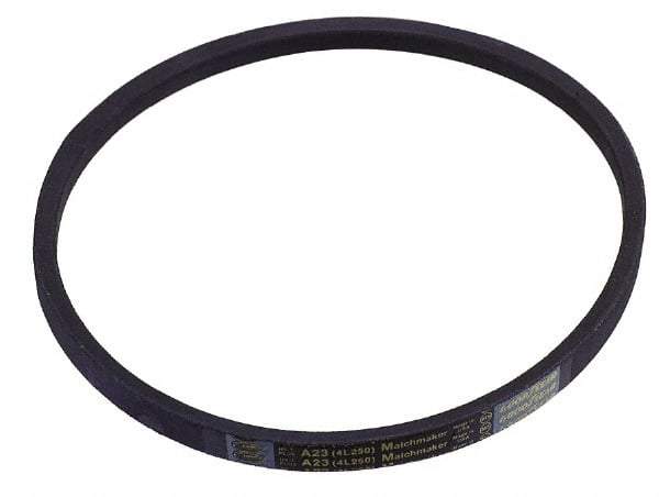 Continental ContiTech - Section B, 193" Outside Length, V-Belt - Wingprene Rubber-Impregnated Fabric, HY-T Matchmaker, No. B190 - Eagle Tool & Supply