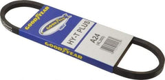 Continental ContiTech - Section A, 26" Outside Length, V-Belt - Wingprene Rubber-Impregnated Fabric, HY-T Matchmaker, No. A24 - Eagle Tool & Supply
