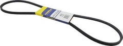 Continental ContiTech - Section A, 55" Outside Length, V-Belt - Wingprene Rubber-Impregnated Fabric, HY-T Matchmaker, No. A53 - Eagle Tool & Supply
