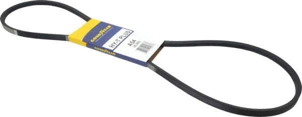 Continental ContiTech - Section A, 56" Outside Length, V-Belt - Wingprene Rubber-Impregnated Fabric, HY-T Matchmaker, No. A54 - Eagle Tool & Supply