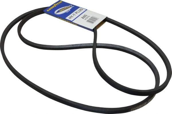 Continental ContiTech - Section A, 87" Outside Length, V-Belt - Wingprene Rubber-Impregnated Fabric, HY-T Matchmaker, No. A85 - Eagle Tool & Supply