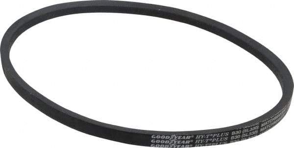 Continental ContiTech - Section B, 33" Outside Length, V-Belt - Wingprene Rubber-Impregnated Fabric, HY-T Matchmaker, No. B30 - Eagle Tool & Supply