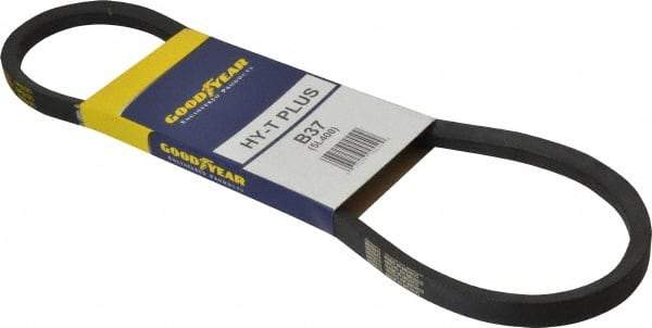 Continental ContiTech - Section B, 40" Outside Length, V-Belt - Wingprene Rubber-Impregnated Fabric, HY-T Matchmaker, No. B37 - Eagle Tool & Supply