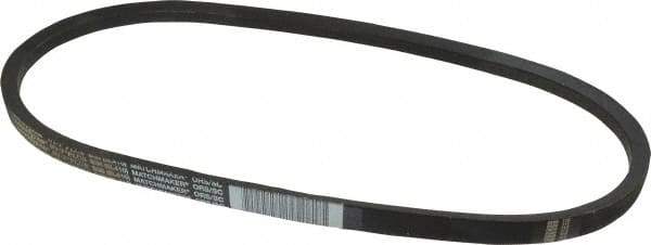 Continental ContiTech - Section B, 41" Outside Length, V-Belt - Wingprene Rubber-Impregnated Fabric, HY-T Matchmaker, No. B38 - Eagle Tool & Supply