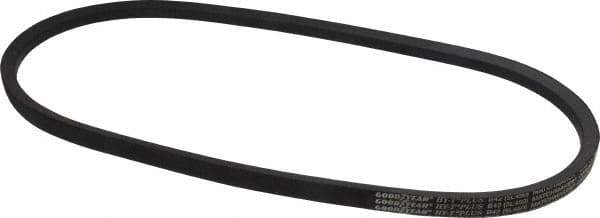 Continental ContiTech - Section B, 45" Outside Length, V-Belt - Wingprene Rubber-Impregnated Fabric, HY-T Matchmaker, No. B42 - Eagle Tool & Supply