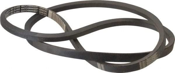 Continental ContiTech - Section B, 68" Outside Length, V-Belt - Wingprene Rubber-Impregnated Fabric, HY-T Matchmaker, No. B65 - Eagle Tool & Supply