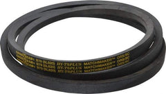 Continental ContiTech - Section B, 82" Outside Length, V-Belt - Wingprene Rubber-Impregnated Fabric, HY-T Matchmaker, No. B79 - Eagle Tool & Supply