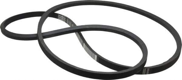 Continental ContiTech - Section B, 87" Outside Length, V-Belt - Wingprene Rubber-Impregnated Fabric, HY-T Matchmaker, No. B84 - Eagle Tool & Supply