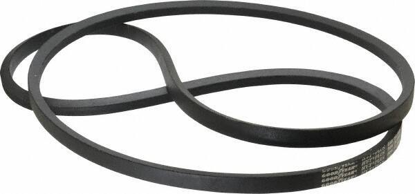 Continental ContiTech - Section B, 89" Outside Length, V-Belt - Wingprene Rubber-Impregnated Fabric, HY-T Matchmaker, No. B86 - Eagle Tool & Supply