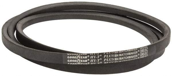 Continental ContiTech - Section B, 0.66" Wide, 30" Outside Length, V-Belt - Wingprene Rubber-Impregnated Fabric, HY-T Matchmaker, No. B27 - Eagle Tool & Supply