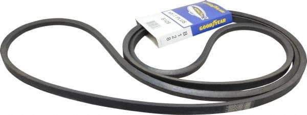 Continental ContiTech - Section B, 131" Outside Length, V-Belt - Wingprene Rubber-Impregnated Fabric, HY-T Matchmaker, No. B128 - Eagle Tool & Supply