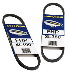 Continental ContiTech - Section 5L, 34" Outside Length, V-Belt - High Traction Rubber, Fractional HP, No. 5L340 - Eagle Tool & Supply