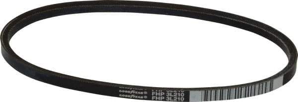 Continental ContiTech - Section 3L, 21" Outside Length, V-Belt - High Traction Rubber, Fractional HP, No. 3L210 - Eagle Tool & Supply