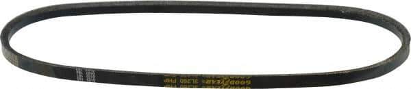 Continental ContiTech - Section 3L, 26" Outside Length, V-Belt - High Traction Rubber, Fractional HP, No. 3L260 - Eagle Tool & Supply