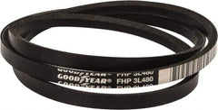 Continental ContiTech - Section 3L, 48" Outside Length, V-Belt - High Traction Rubber, Fractional HP, No. 3L480 - Eagle Tool & Supply