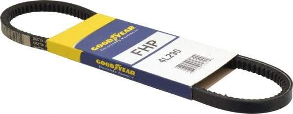 Continental ContiTech - Section 4L, 29" Outside Length, V-Belt - High Traction Rubber, Fractional HP, No. 4L290 - Eagle Tool & Supply