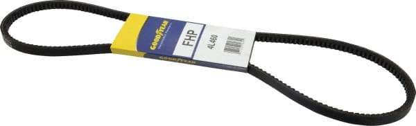 Continental ContiTech - Section 4L, 46" Outside Length, V-Belt - High Traction Rubber, Fractional HP, No. 4L460 - Eagle Tool & Supply