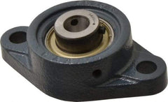 Value Collection - 3-7/8" OALBall Bearing Pillow Block - Cast Iron - Eagle Tool & Supply
