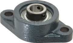 Value Collection - 3-7/8" OALBall Bearing Pillow Block - Cast Iron - Eagle Tool & Supply