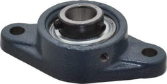 Value Collection - 4-13/32" OALBall Bearing Pillow Block - Cast Iron - Eagle Tool & Supply