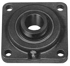 Value Collection - 5-3/8" OALBall Bearing Pillow Block - Cast Iron - Eagle Tool & Supply