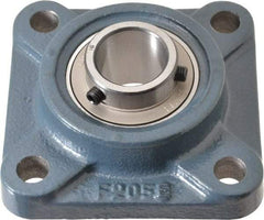 Value Collection - 3-3/4" OALBall Bearing Pillow Block - Cast Iron - Eagle Tool & Supply