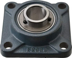 Value Collection - 4-1/4" OALBall Bearing Pillow Block - Cast Iron - Eagle Tool & Supply