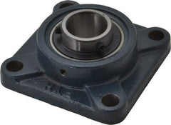 Value Collection - 4-1/4" OALBall Bearing Pillow Block - Cast Iron - Eagle Tool & Supply