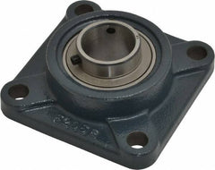 Value Collection - 4-1/4" OALBall Bearing Pillow Block - Cast Iron - Eagle Tool & Supply