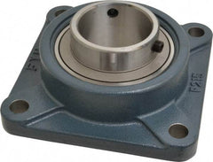 Value Collection - 7-3/4" OALBall Bearing Pillow Block - Cast Iron - Eagle Tool & Supply