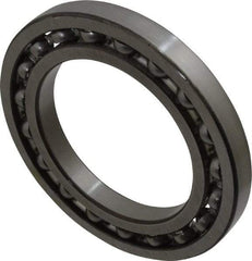 SKF - 65mm Bore Diam, 100mm OD, Open Deep Groove Radial Ball Bearing - 11mm Wide, 1 Row, Round Bore, 3,730 Lb Static Capacity, 4,770 Lb Dynamic Capacity - Eagle Tool & Supply