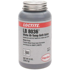 Loctite - 8 oz Brush Top High Temperature Anti-Seize Lubricant - Graphite, 2,000°F - Eagle Tool & Supply