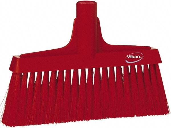 Vikan - 6-3/4" OAL Polyester Bristle Lobby Broom - 3" Bristle Length, 9-1/2" Wide - Eagle Tool & Supply