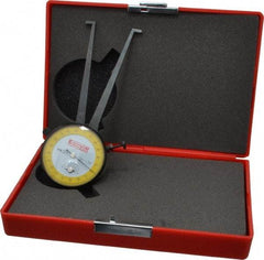 SPI - 3/4 to 1-3/4" Inside Dial Caliper Gage - 0.001" Graduation, 0.038mm Accuracy, 3-1/4" Leg Length, Ball Contact Points - Eagle Tool & Supply
