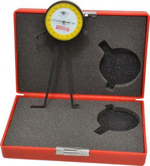 SPI - 1-1/2 to 2-1/2" Inside Dial Caliper Gage - 0.001" Graduation, 0.038mm Accuracy, 3-1/4" Leg Length, Ball Contact Points - Eagle Tool & Supply