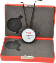 SPI - 1-7/8 to 2-7/8" Inside Dial Caliper Gage - 0.001" Graduation, 0.038mm Accuracy, 3-1/4" Leg Length, Ball Contact Points - Eagle Tool & Supply