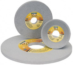 Norton - 20" Diam x 8" Hole x 2" Wide Centerless & Cylindrical Grinding Wheel - 46 Grit, Aluminum Oxide, Type 1, Coarse Grade, Vitrified Bond, No Recess - Eagle Tool & Supply