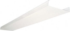Lithonia Lighting - 8" Wide x 2" High, Clear Lens, Acrylic Fixture Diffuser - Clear (Color) - Eagle Tool & Supply